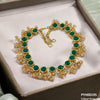 Round Pearl Drop Single Anklet
