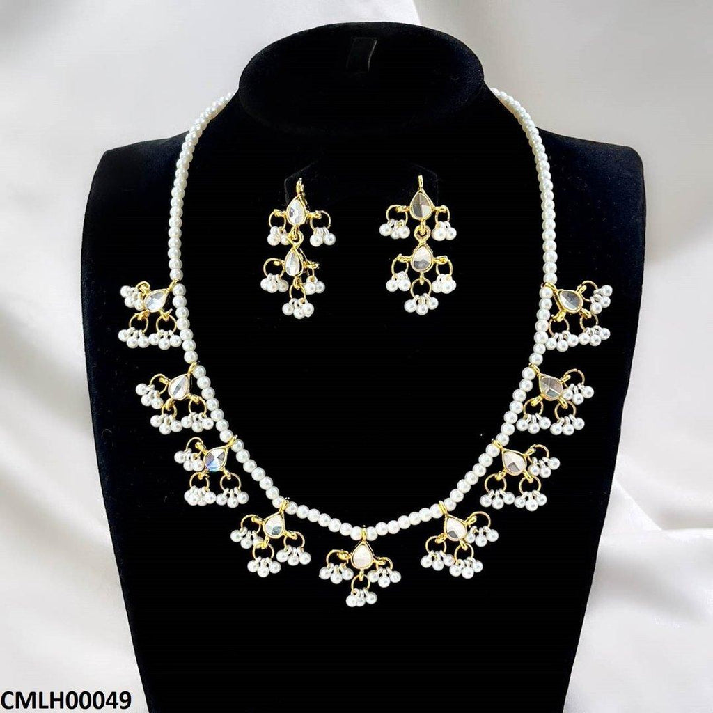 Tear Pearl Drop Mala Set