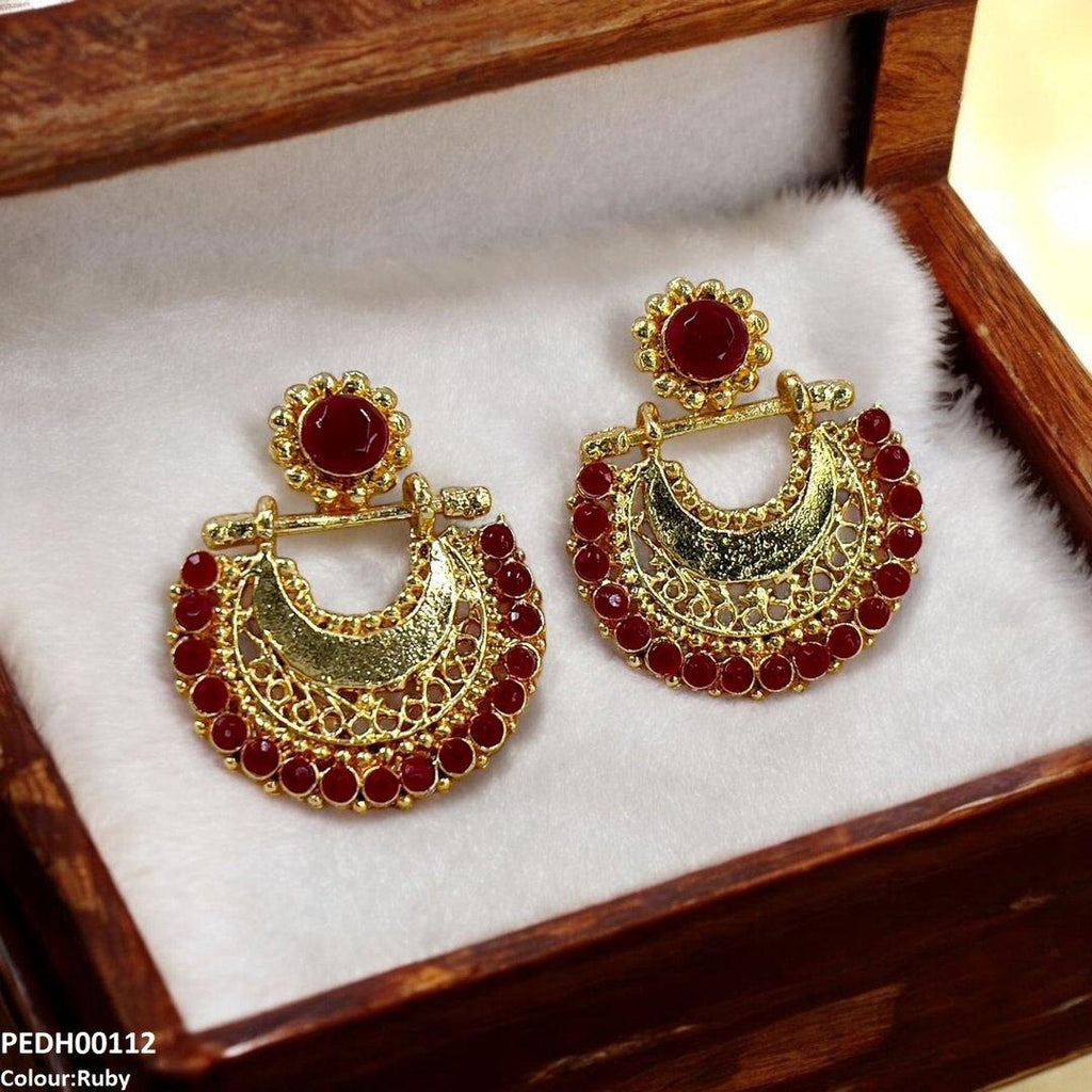 Half Moon Drop Earrings