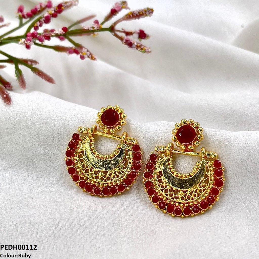 Half Moon Drop Earrings