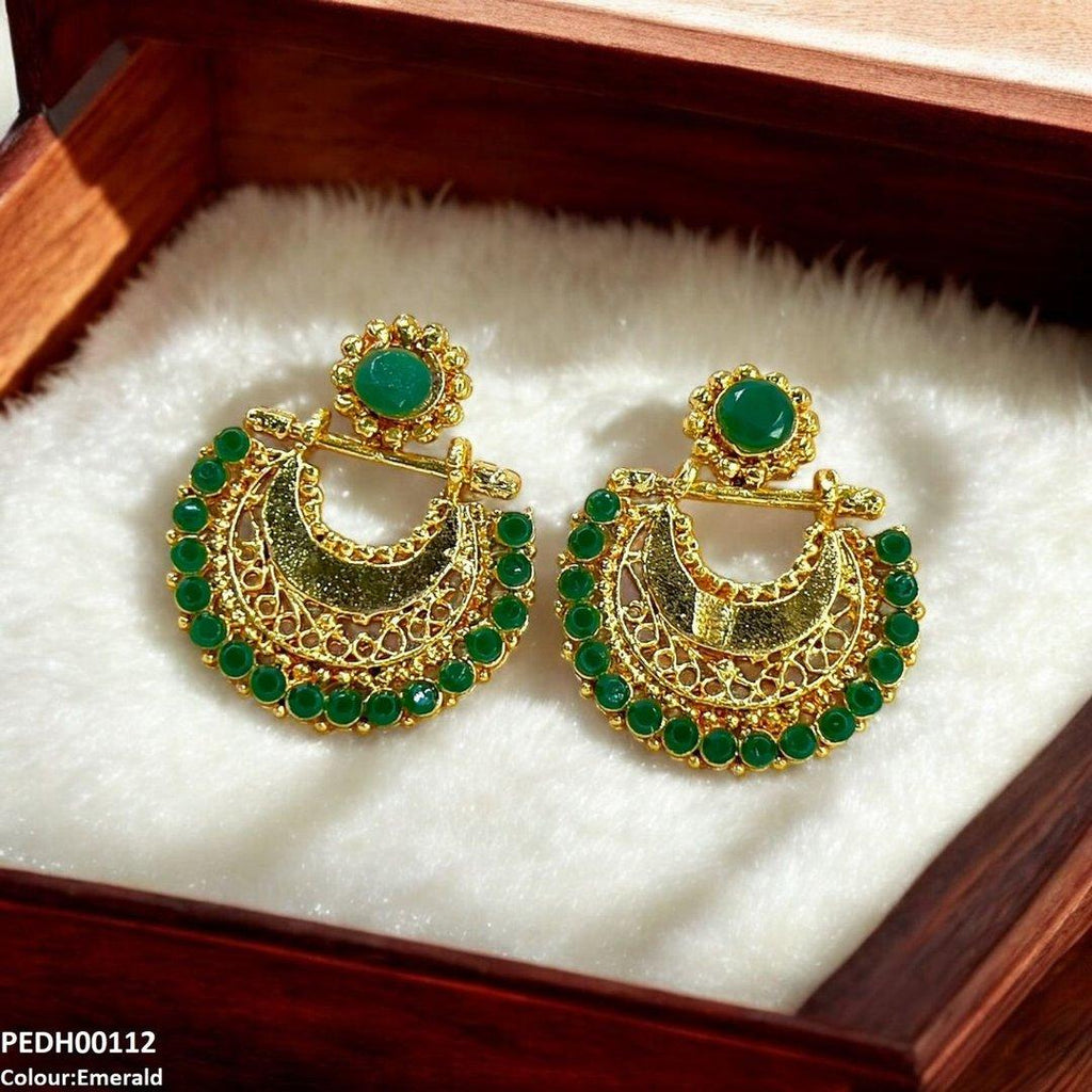 Half Moon Drop Earrings