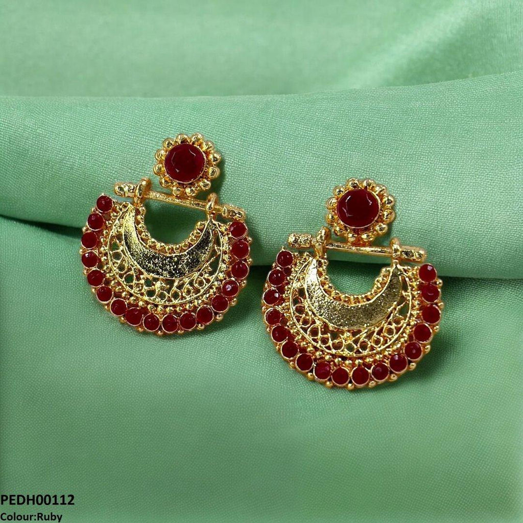 Half Moon Drop Earrings