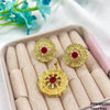 Round Flower Pedant Set