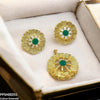 Round Flower Pedant Set