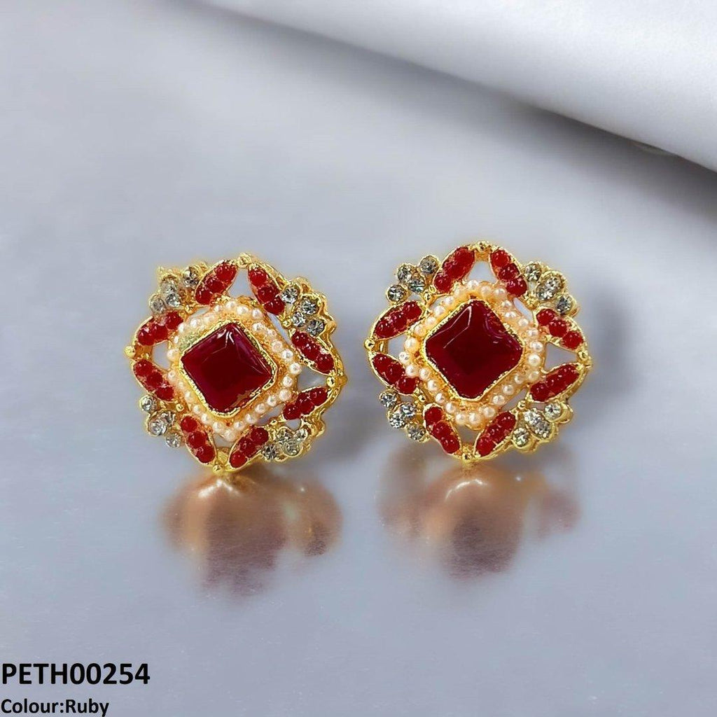 Flower Square Tops Pair