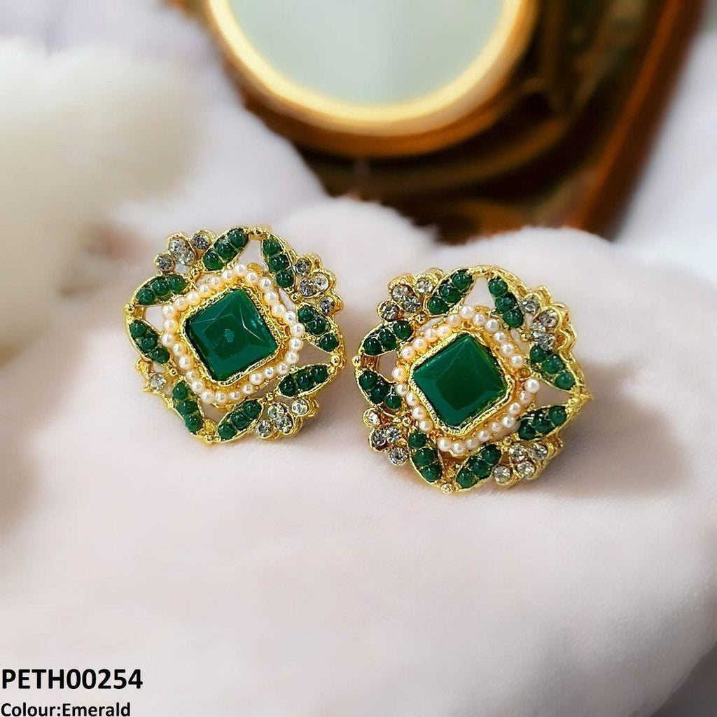 Flower Square Tops Pair