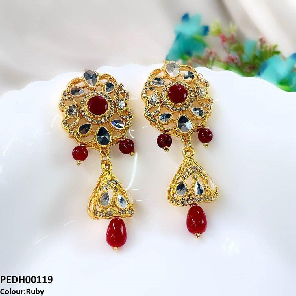 Tear Triangle Drop Earrings