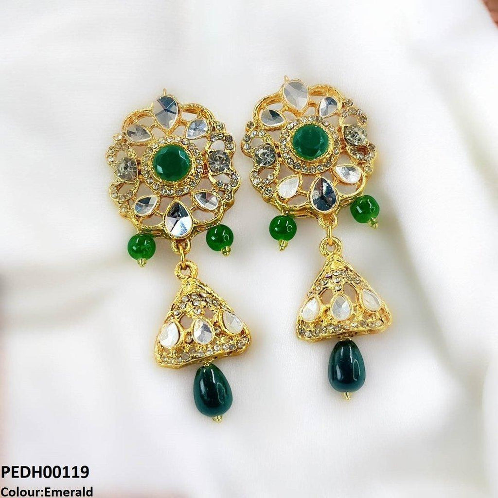 Tear Triangle Drop Earrings