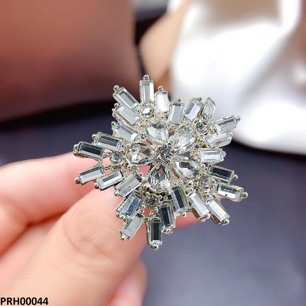 Tear Flower Ring Adjustable
