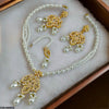 Flower Pearl Drop Mala Set