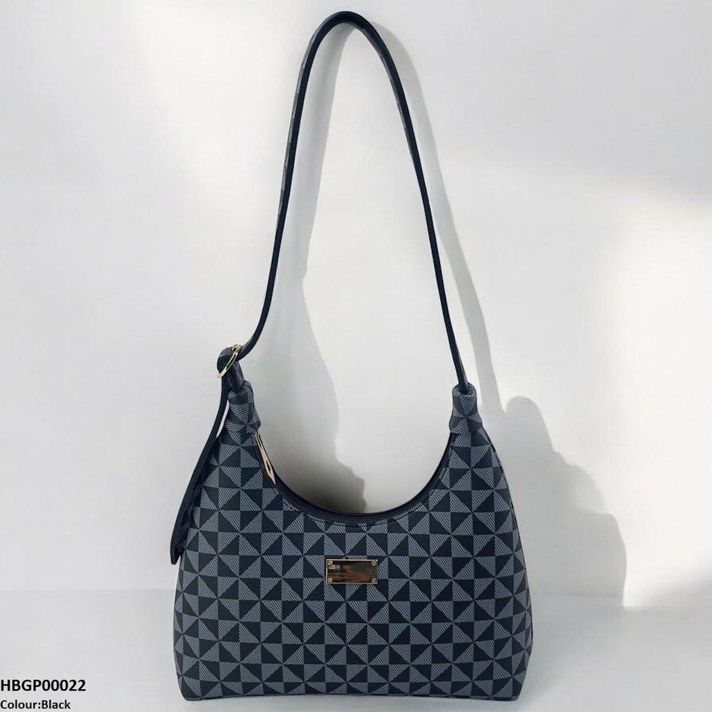 Patterned Armpit Ladies Hand Bag