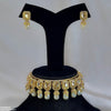 Rectangle Pearl Choker Set