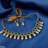 Rectangle Pearl Choker Set