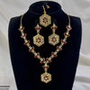 Tear/Flower Drop Necklace Set