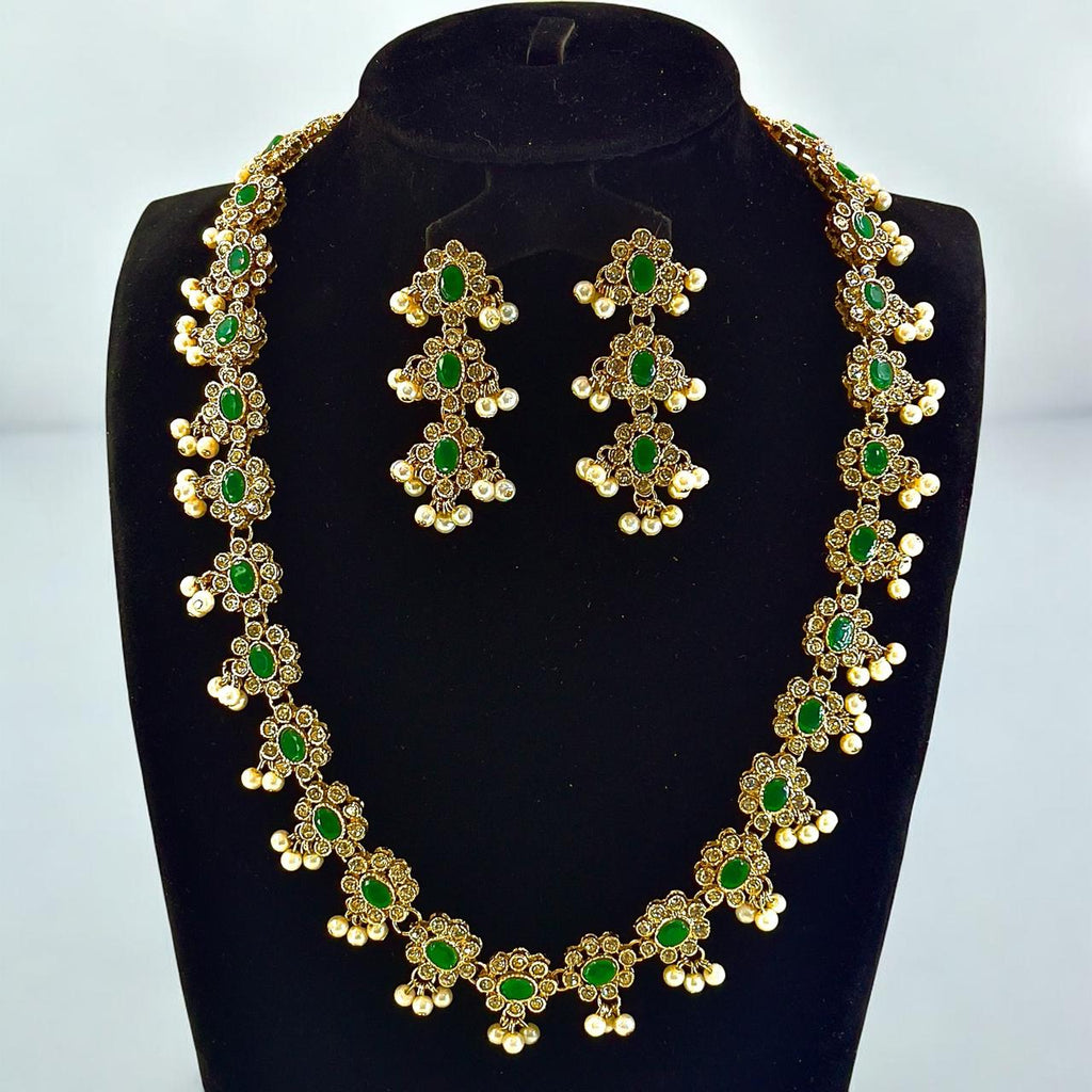 Oval Stone Mala Set