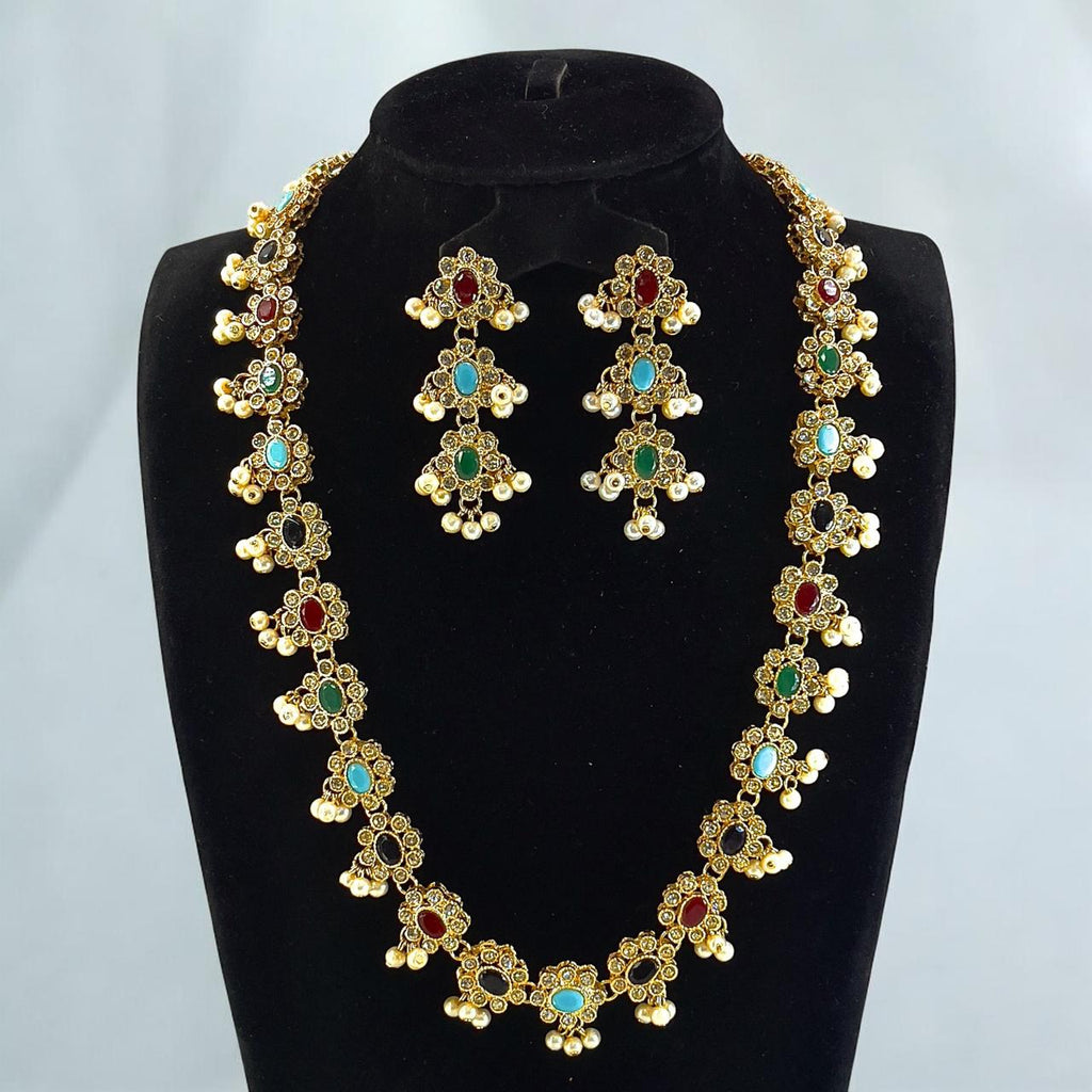 Oval Stone Mala Set