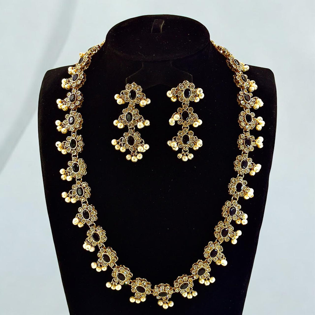 Oval Stone Mala Set