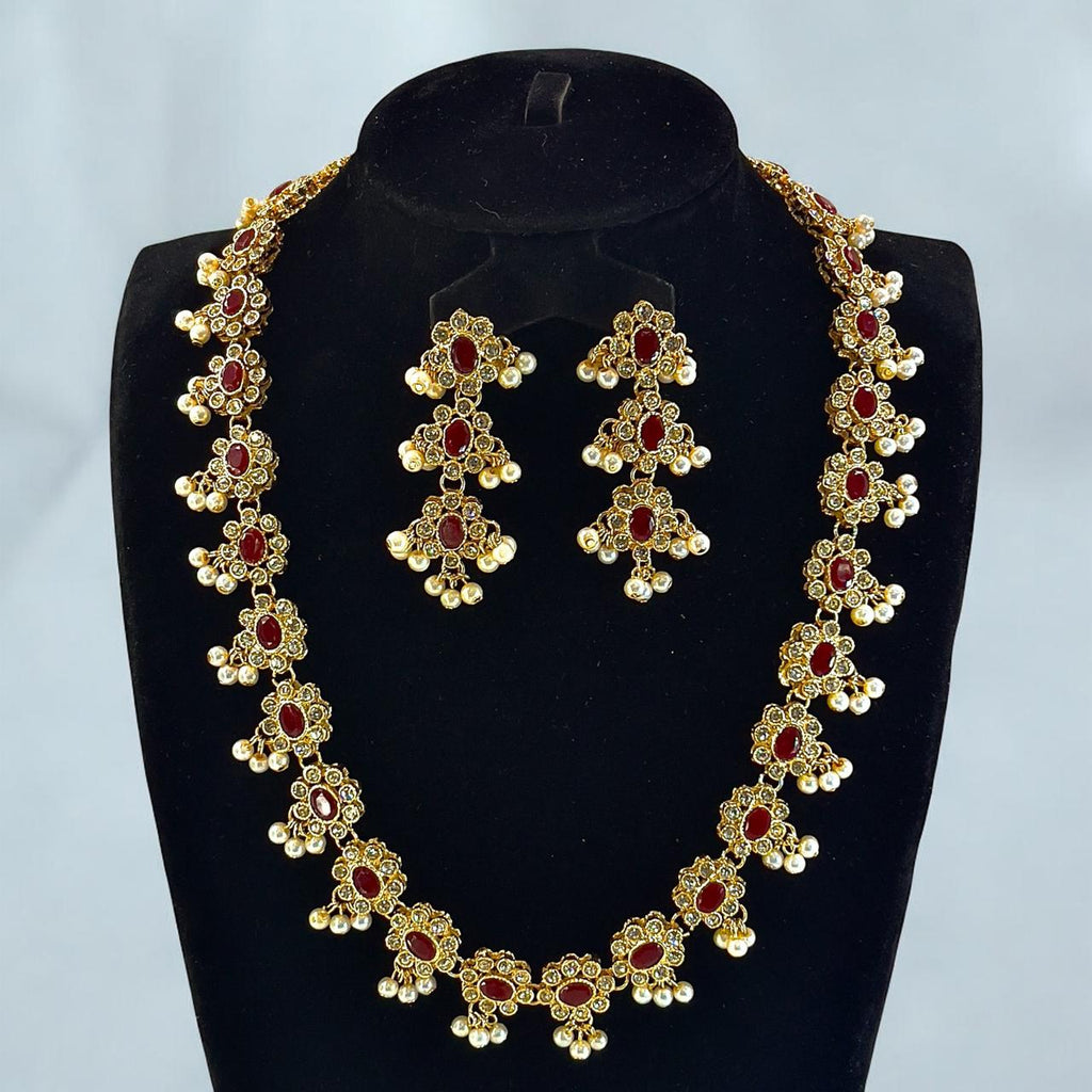 Oval Stone Mala Set
