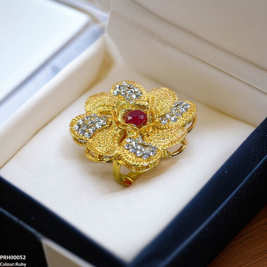 Flower Ring Adjustable
