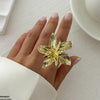 Flower Ring Adjustable