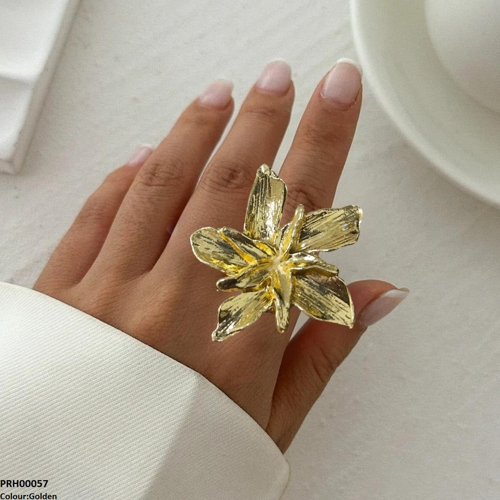 Flower Ring Adjustable