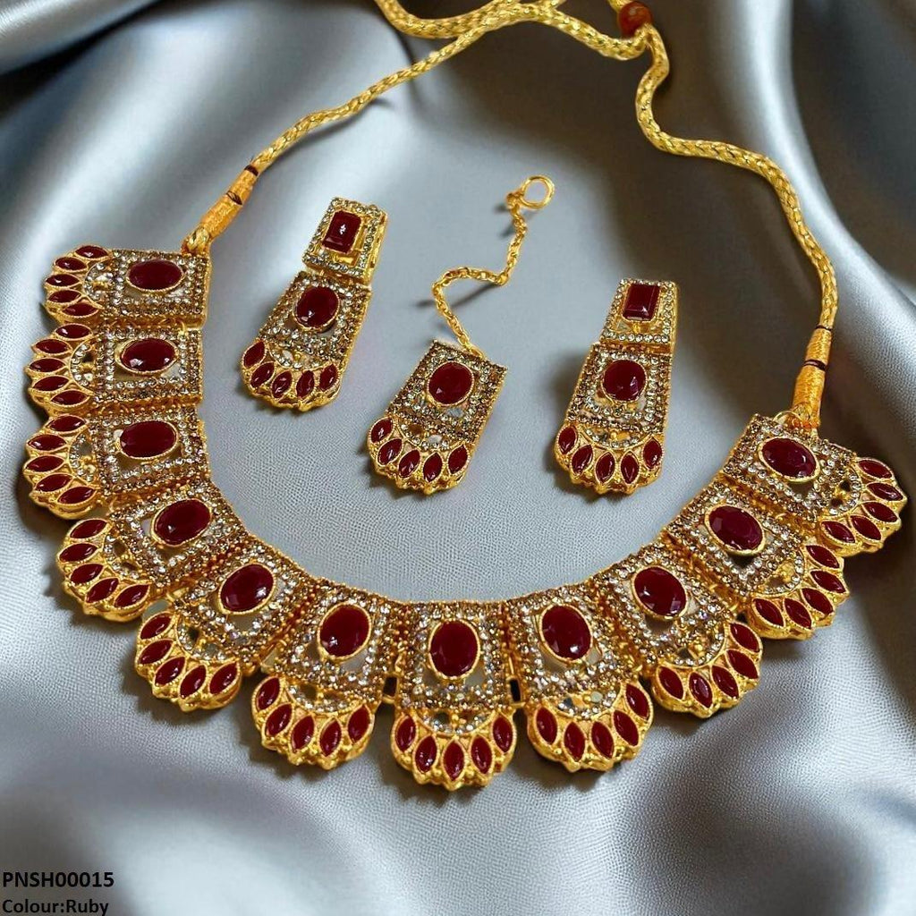 Marquise/Oval Necklace Set