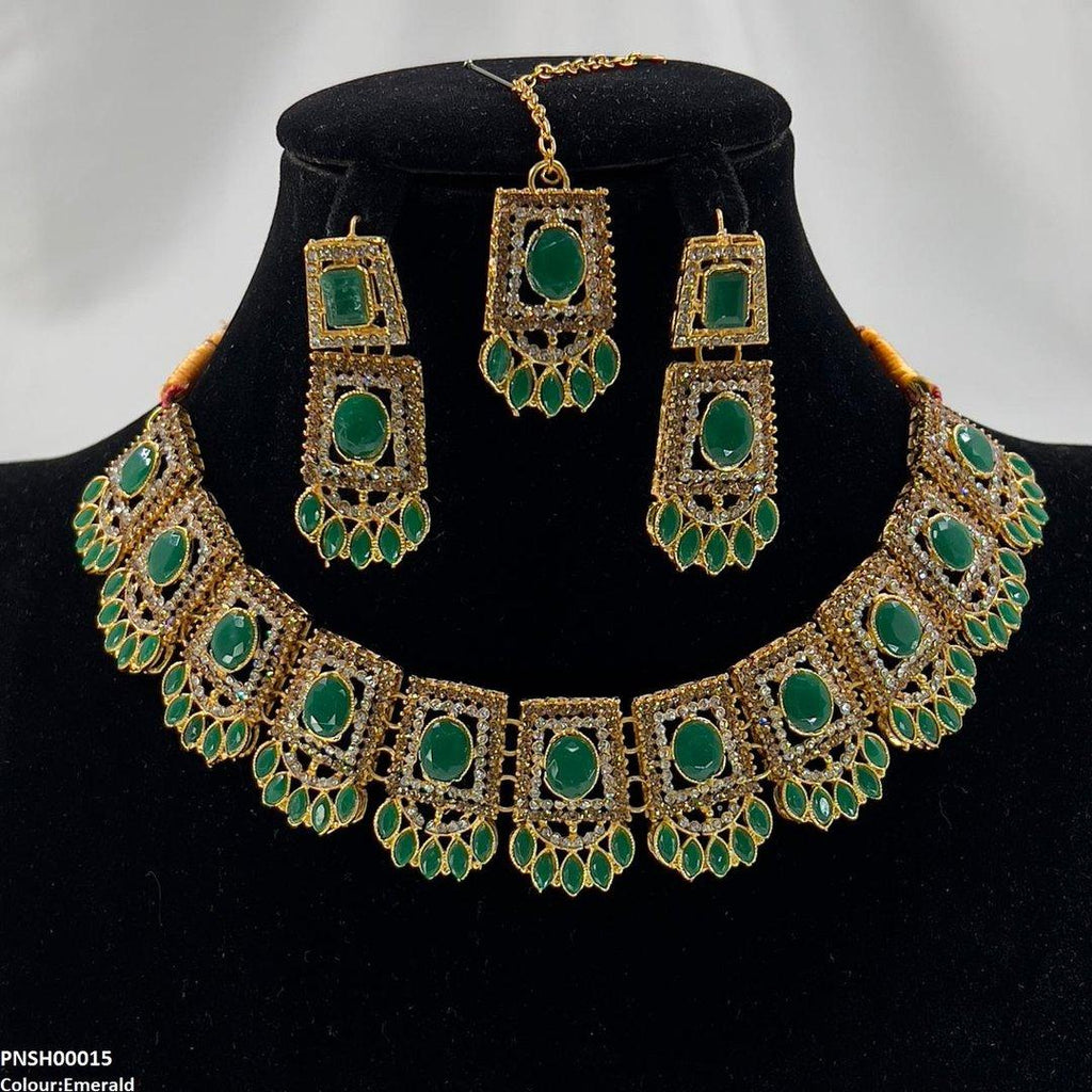 Marquise/Oval Necklace Set