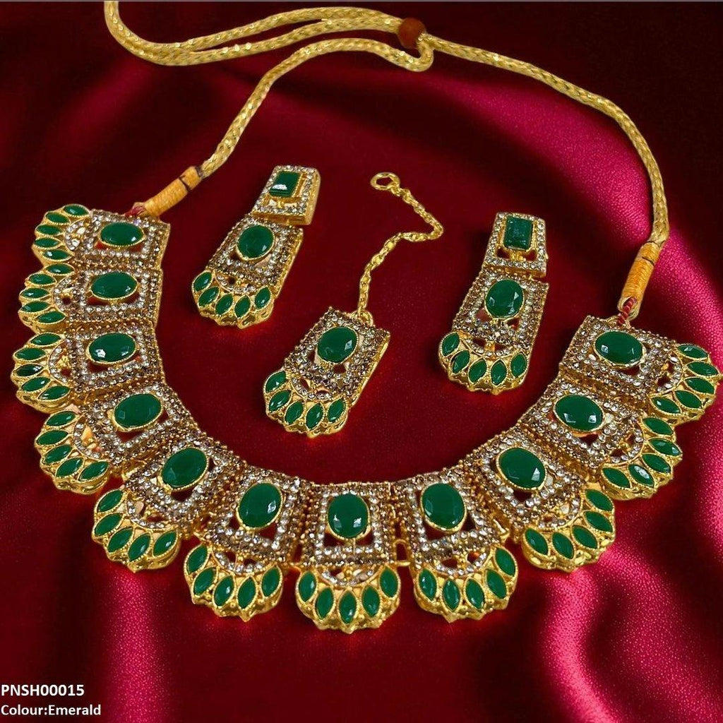 Marquise/Oval Necklace Set
