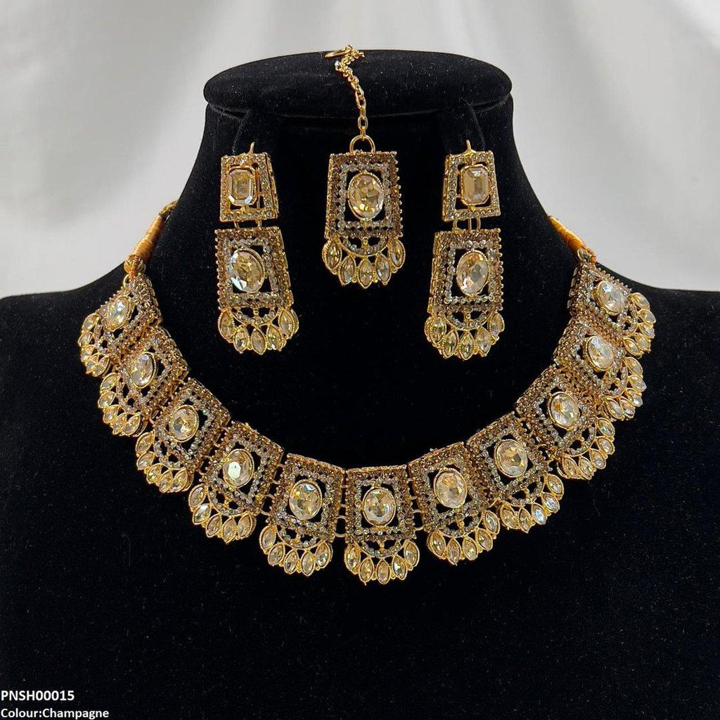 Marquise/Oval Necklace Set