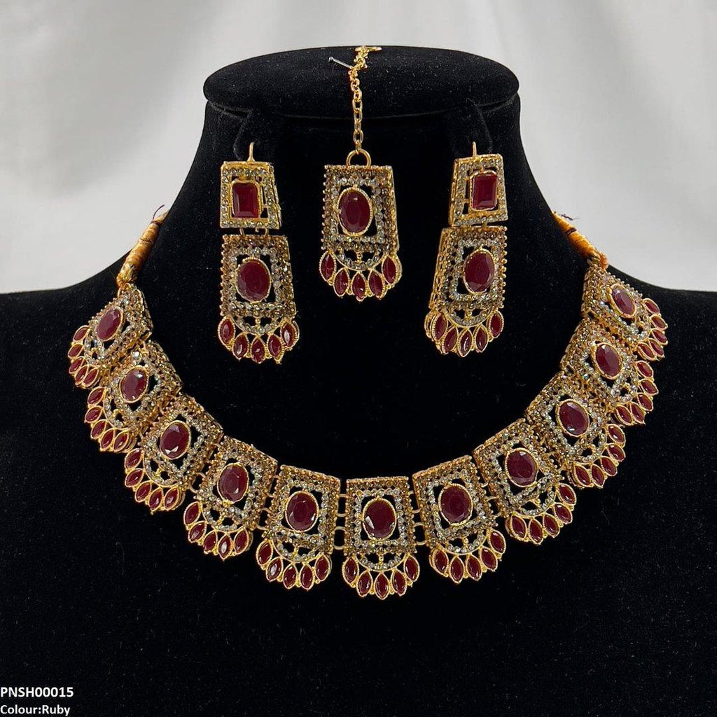 Marquise/Oval Necklace Set