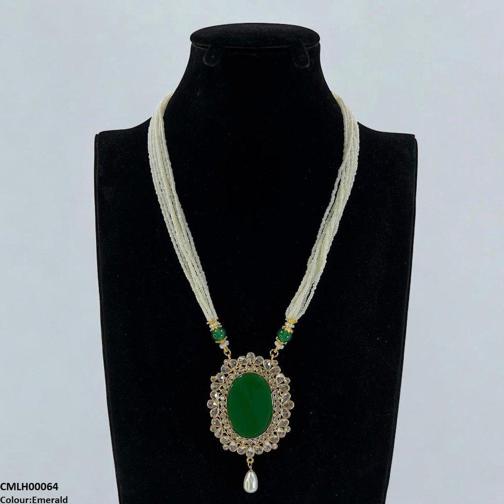 Oval/Tear Pearl Drop Mala