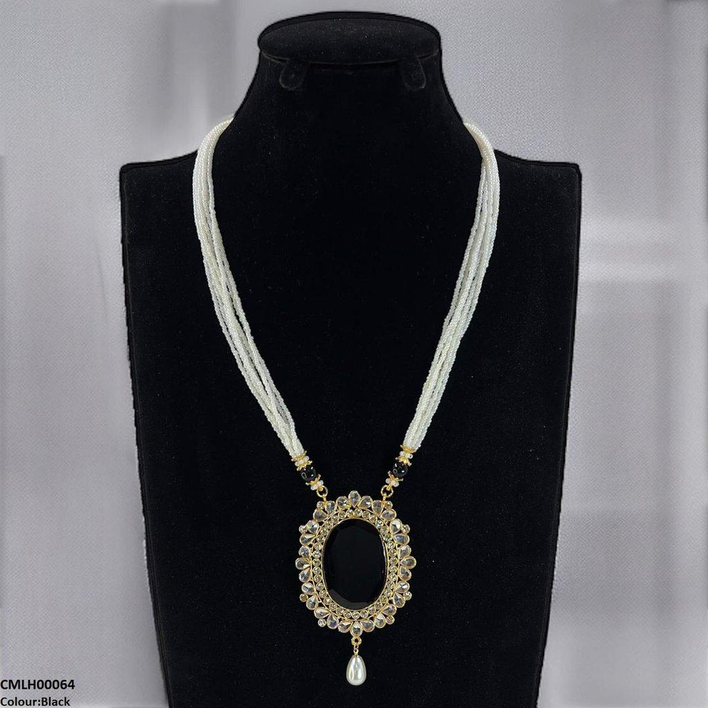 Oval/Tear Pearl Drop Mala