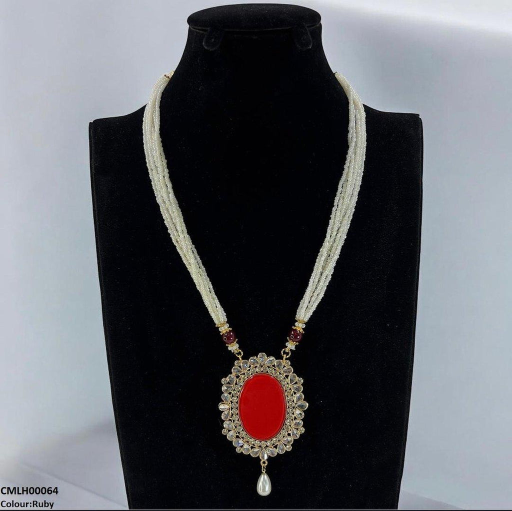 Oval/Tear Pearl Drop Mala
