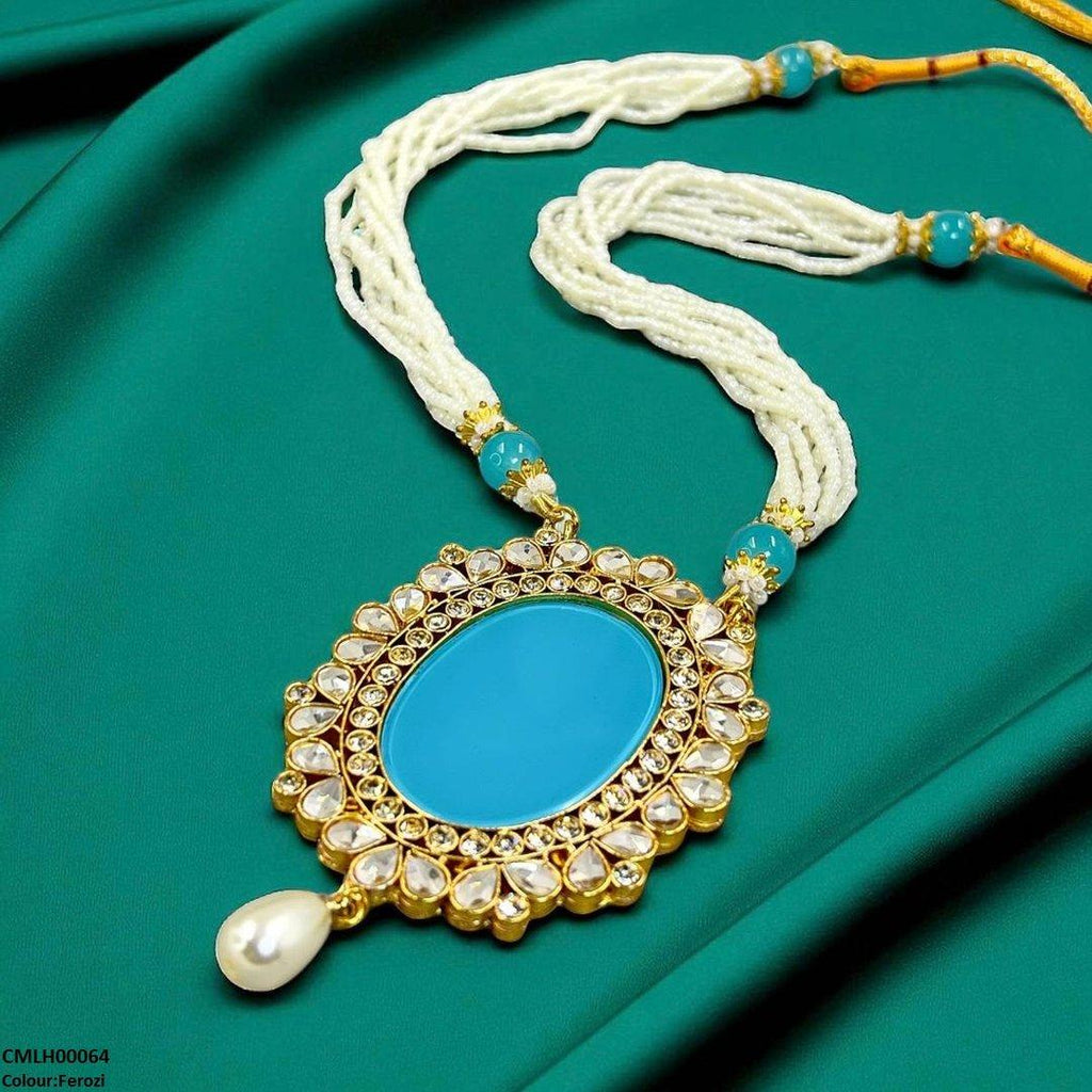 Oval/Tear Pearl Drop Mala