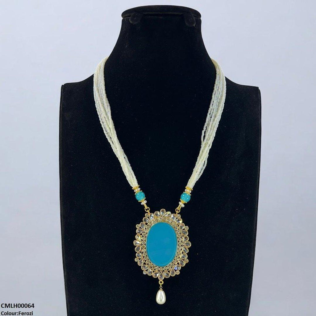 Oval/Tear Pearl Drop Mala