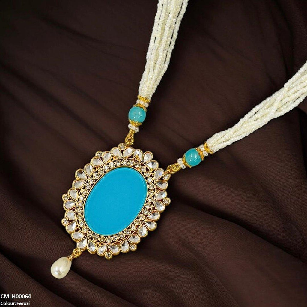 Oval/Tear Pearl Drop Mala
