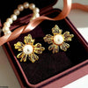 Pearl Flower Tops Pair
