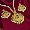 Oval/Flower Pearl Drop Mala Set