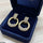Round Drop Earrings