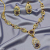 Rose Flower Necklace Set