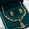 Rose Flower Necklace Set