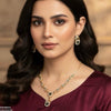 Rose Flower Necklace Set