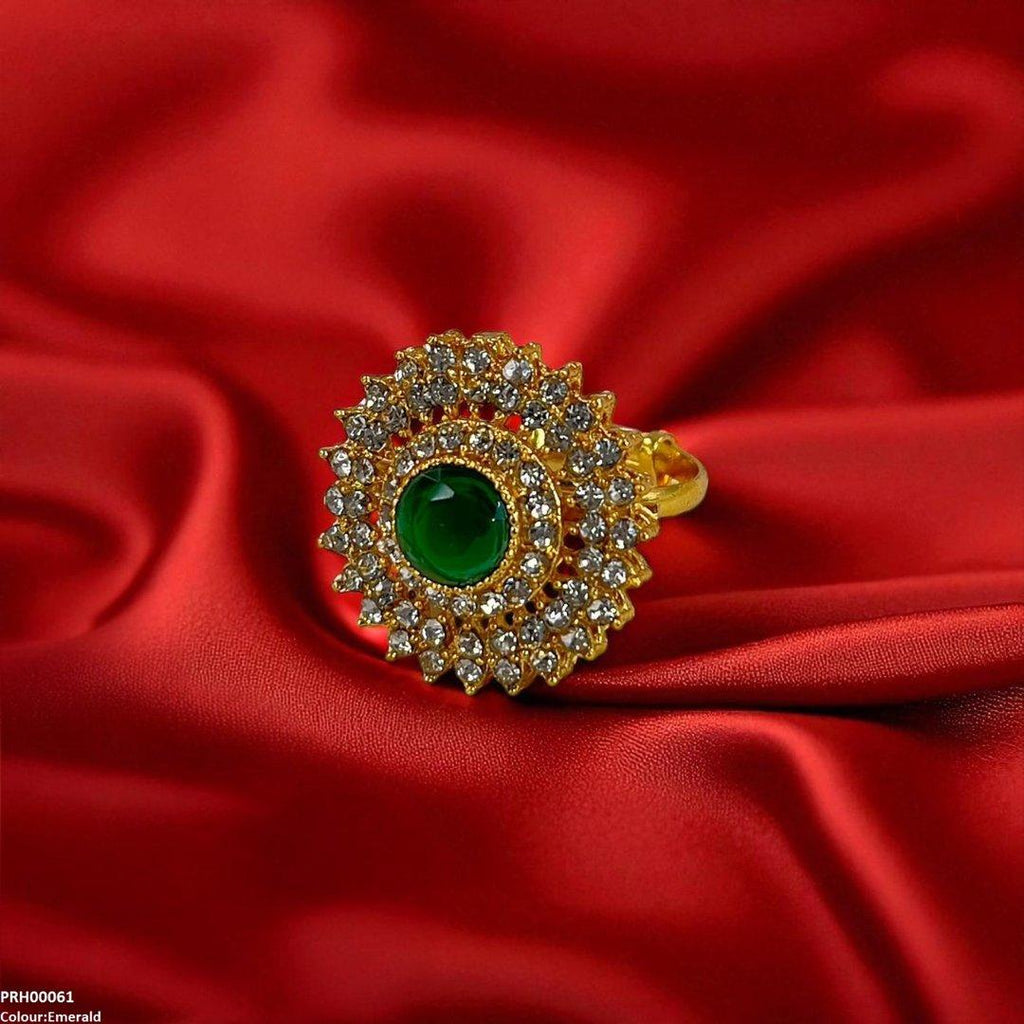 Round Marquise Ring Adjustable