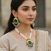 Round Pearl Drop Mala Set