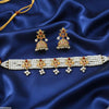 Multi Star Pearl Drop Choker Set
