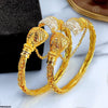 Twisted Screw Adjustable Bangle Set