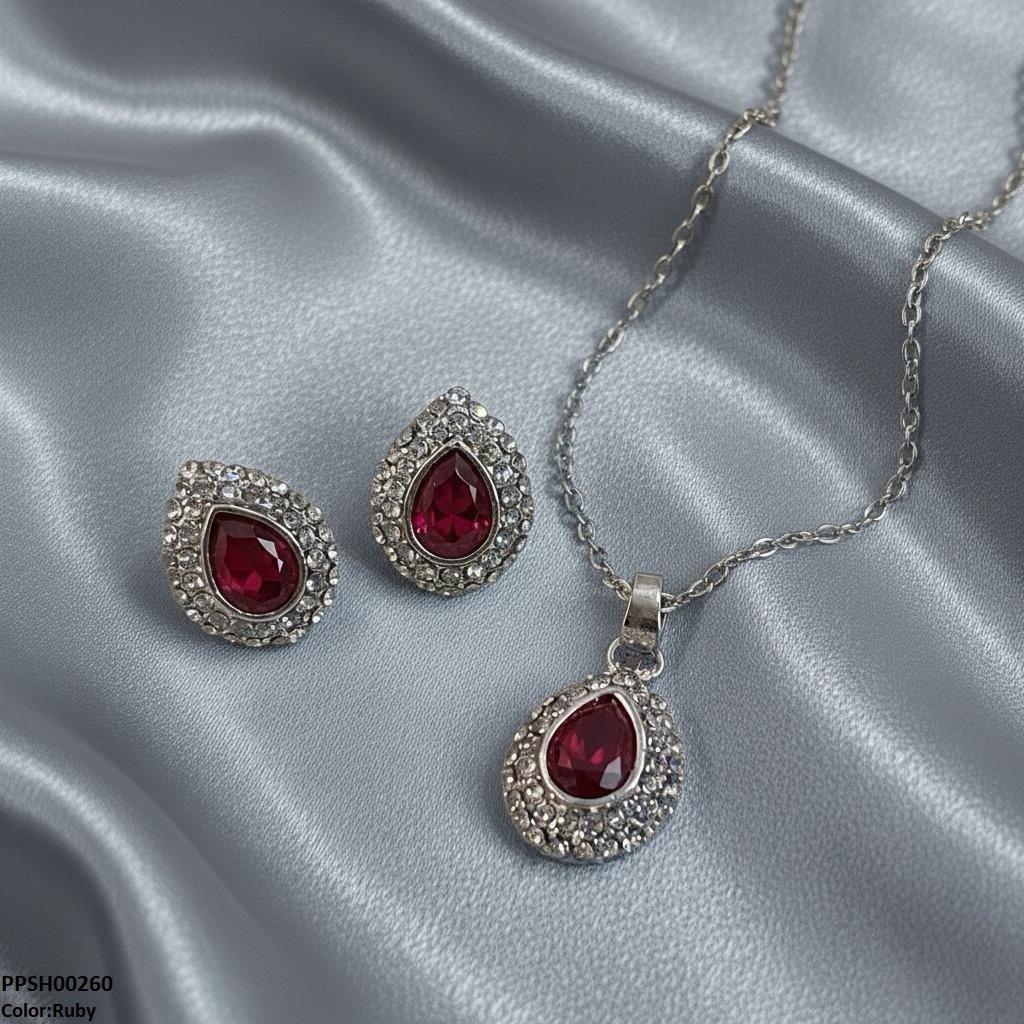 Tear Drop Pedant Set