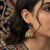Rectangle Pearl Drop Jhumki