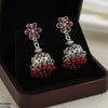 Flower Pearl Drop Jhumki