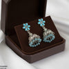 Flower Pearl Drop Jhumki